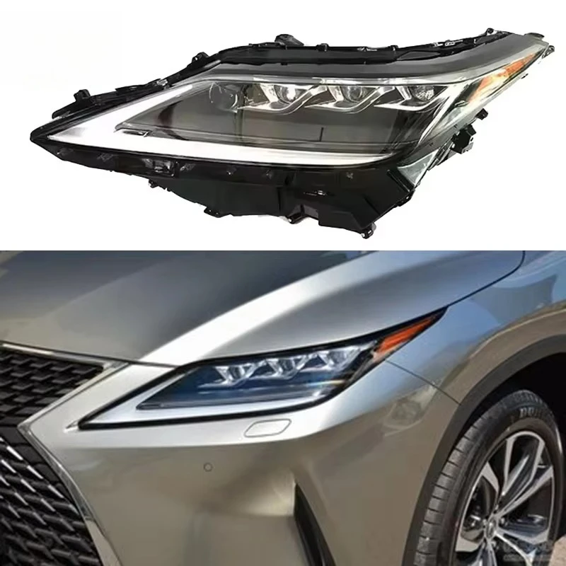 

USA Version Car Headlight for RX350 RX300 RX450H 2016-2018 3 Eyes Full LED Headlight Upgrade for RX Car Accessories