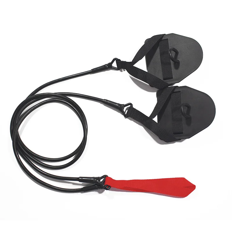 

Simulation Swimming Exercise Land Arm Strength Work Out Fitness Resistance Band Hand Webbed Paddle Swimming Forging
