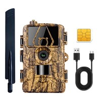 4G LIVE Trail Camera APP Control IR Night Vision Hunting Trap HD Camera 60MP 8K With SIM Card Mobile Wildlife Cam EUR