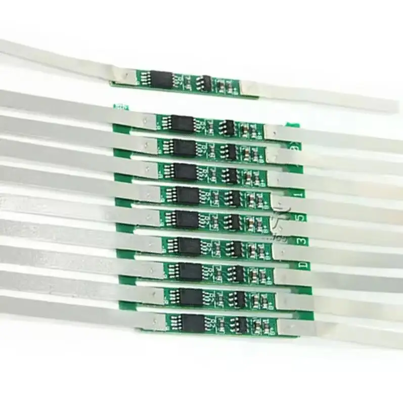 1/5/10PCS 1S 3.7V 3A Li-ion BMS PCM Battery Protection Board PCM with Belt for 18650 Lithium Ion Li Battery