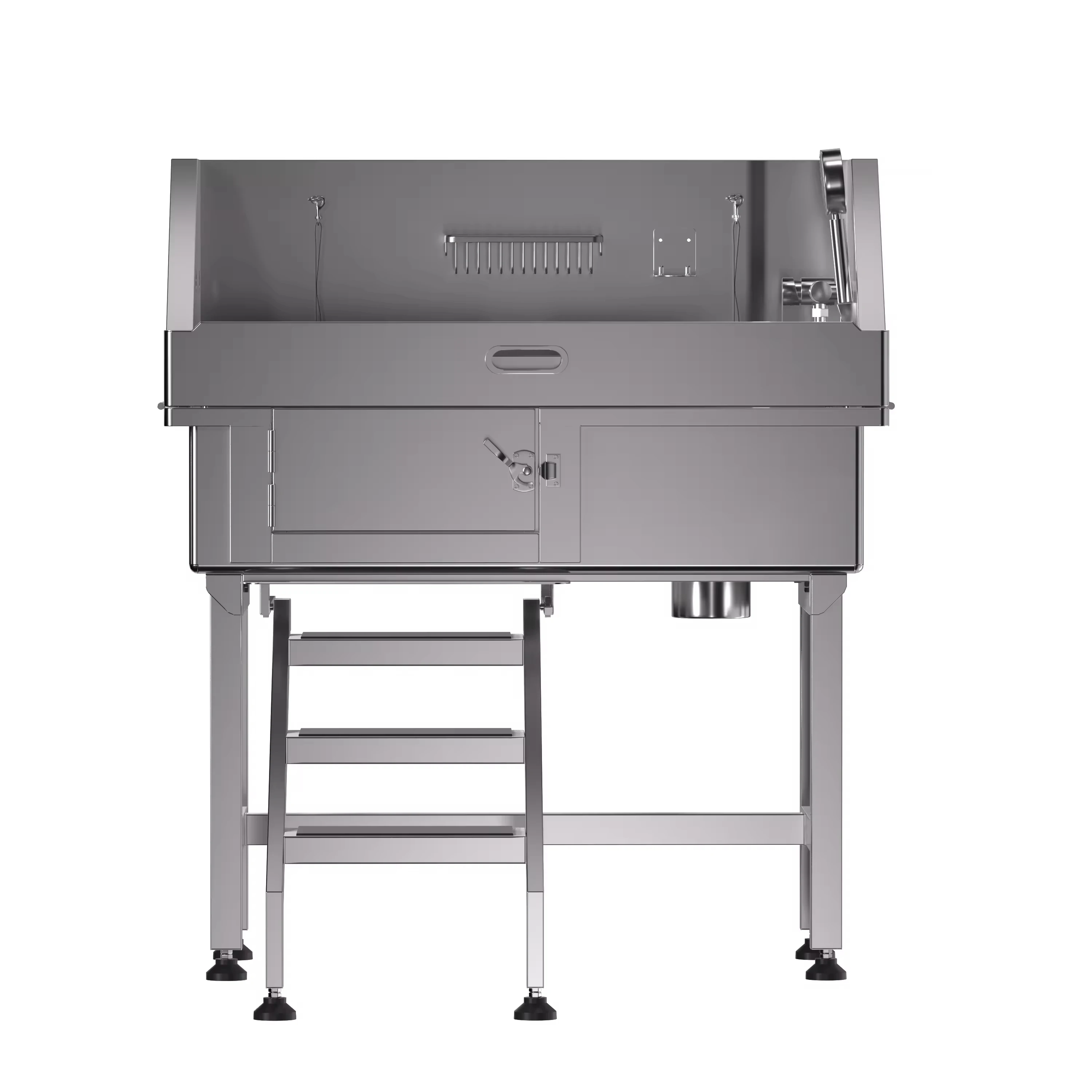 New 304 Stainless Steel Pet Beauty Bathtub Pet Bath Pool Dog Bath Beauty Tub Premium Grooming Bath for Sale With Shower Head