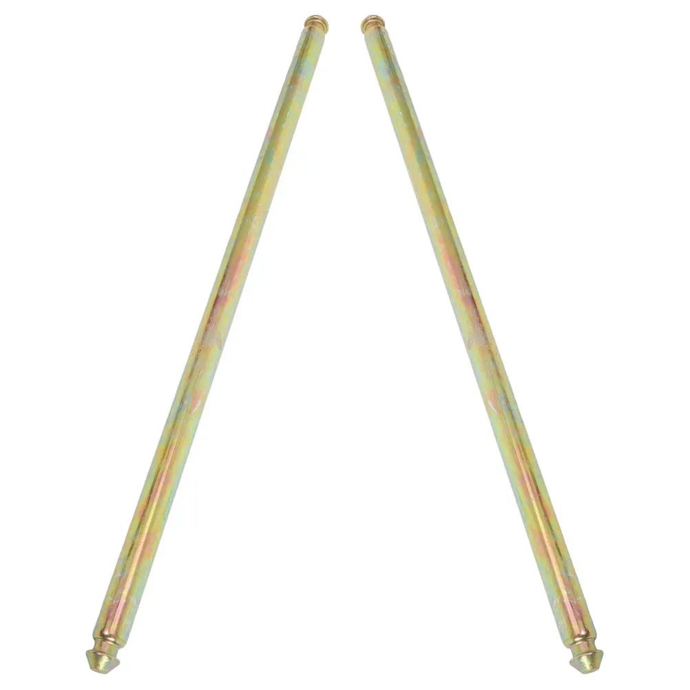 

2Pcs Garbage Bin Axle Heavy-Duty Metal Shaft Outdoor Waste Container Replacement Parts Quick Install Noise Reducing Waste Bin