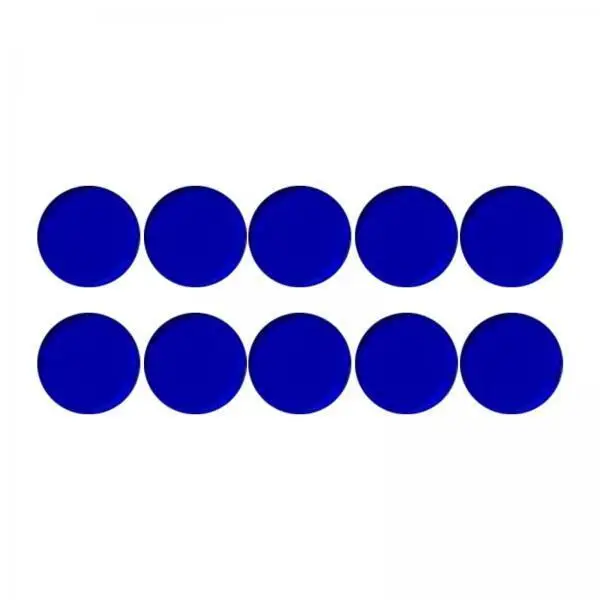 Billiard Supplies Cue Tip Pad 14mm Acrylic Ferrule Protector Sheets for Cue Maintenance and Repair