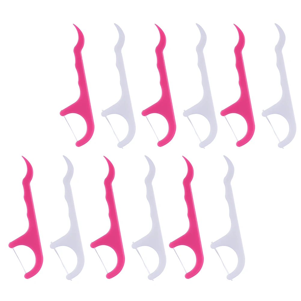 

200 Pcs Dental Floss Picks Clean Tools Teeth Cleaning Stick Glide Picks Oral Health Care Family Use Safe Convenient
