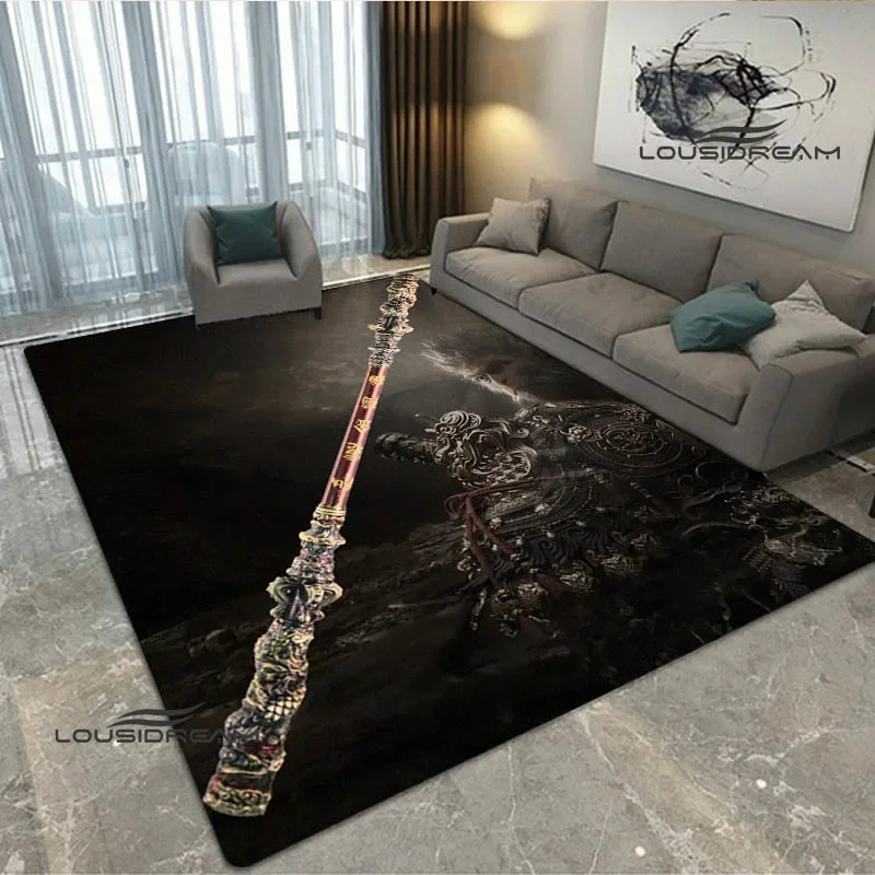 3D game Black Myth: WuKong carpet non-slip carpet carpets for living room Yoga mat Outdoor carpet bedroom decor birthday gift