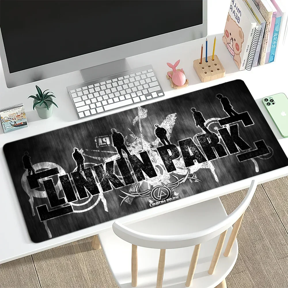 L-Linkin Hot Band Park لألعاب الكمبيوتر لوحة مفاتيح كبيرة مكتب كبير ماوس حصيرة وسادة مطاطية مضادة للانزلاق الفئران الكمبيوتر #5