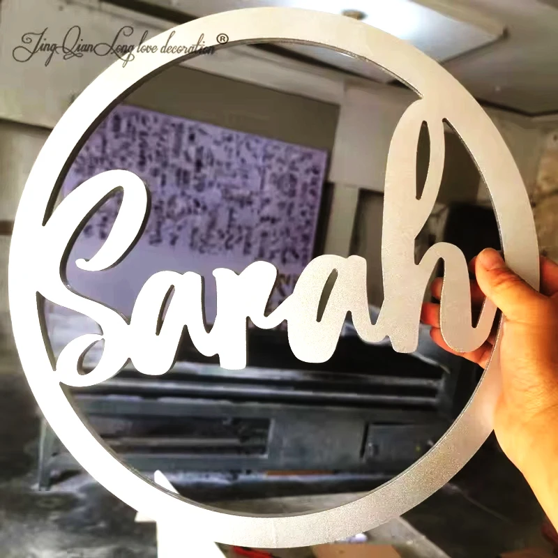 

Custom Wooden Name Sign Nursery Decor Baby Shower Gift Baby Shower Flower Girl