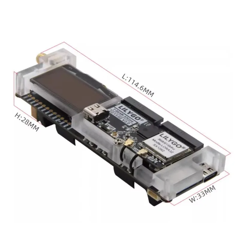 NEW GGDX Hot Seller LILYGO T-Beam SUPREM-E ESP32-S3+LoRa+GPS+OLED+IMU+PMU Development Board ESP32S3 Based on the XTENSA Archite