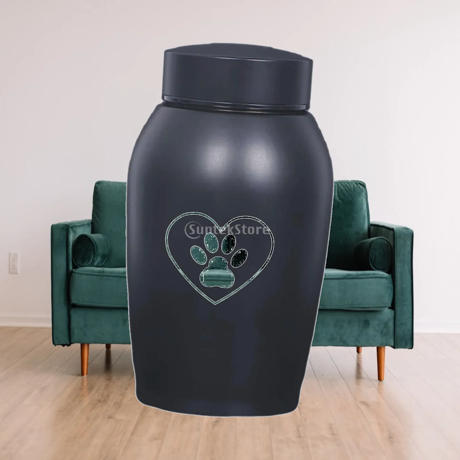 Cremation Memorial Urn Retain Memories Stainless Steel Durable Souvenir Pet Ashes Urn