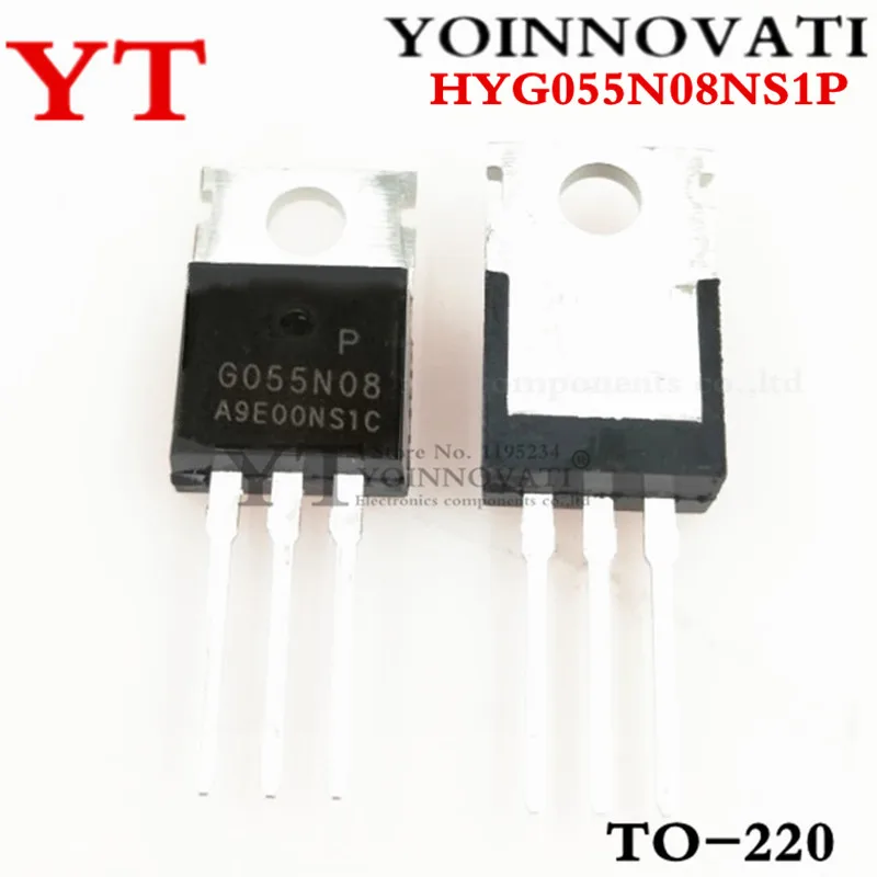 5pcs G055N08 HYG055N08NS1P HYG055N08  80V 120A IC