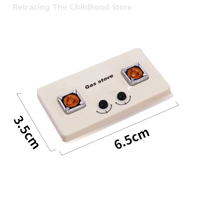 Mini Console de cuisine pour maison de poupée 1/12, accessoires, modèle de four à gaz, meubles de poupée, modèle de scène Miniature, 1 pièce