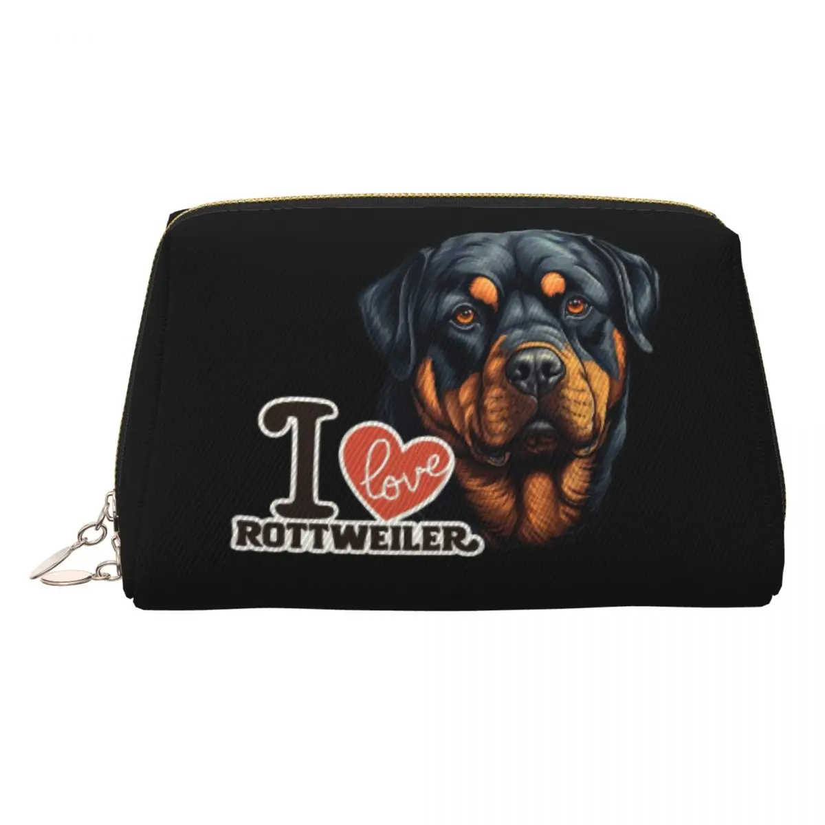 

Ротвейлер собака женская косметичка дорожный органайзер для макияжа сумка для хранения туалетных принадлежностей Dopp Kit Case