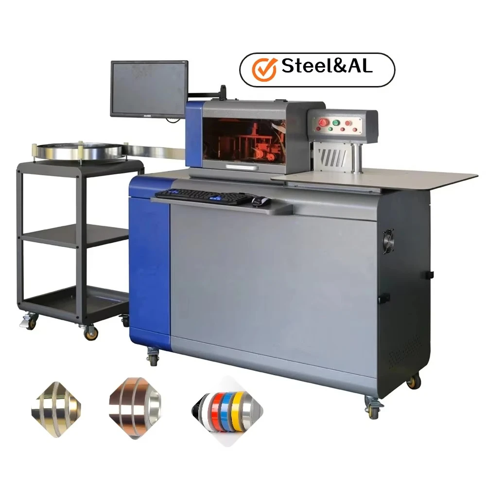 Cheap CNC Auto Sign Making Machine Stainless Steel Aluminum Bending Machine Auto Bender