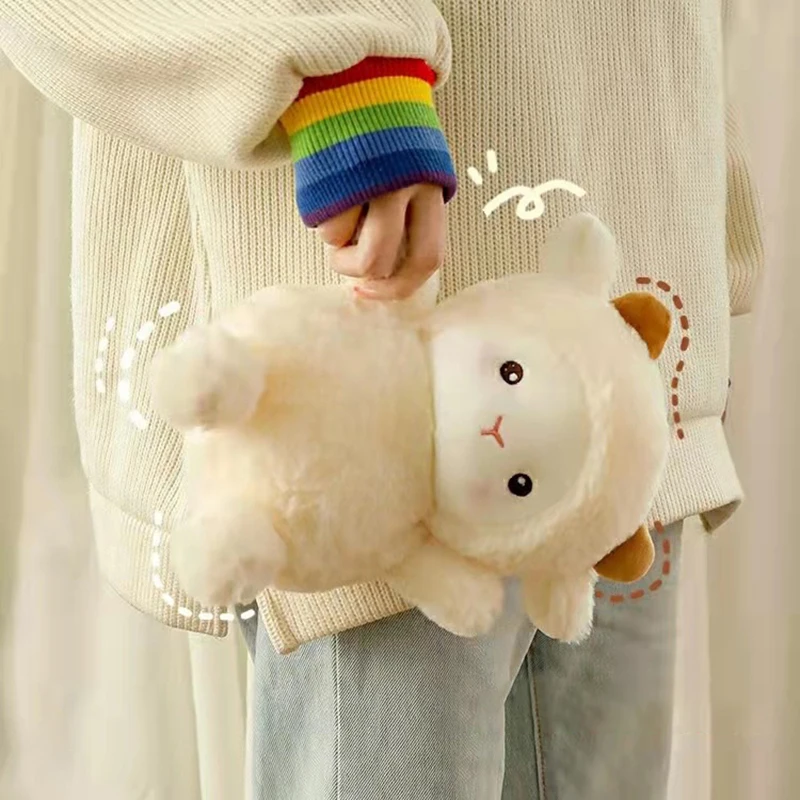 25CM Super Cute Sheep Plush Dolls Kawaii Rabbit Alpaca Toys Stuffed Soft Animal Pillow Birthday Wedding Party Throw Toys