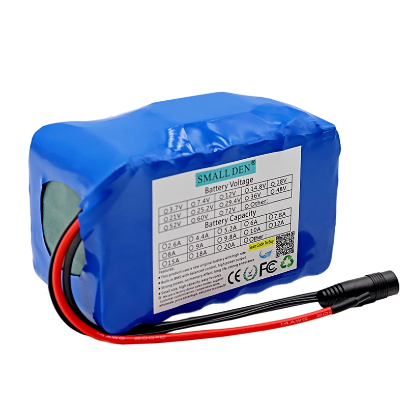 Oryginalny akumulator 24 V 29 V 10 Ah 7s4p 18650 29 V 10000 mAh elektryczny akumulator litowo-jonowy 350 W z ładowarką 29,4 V 2A