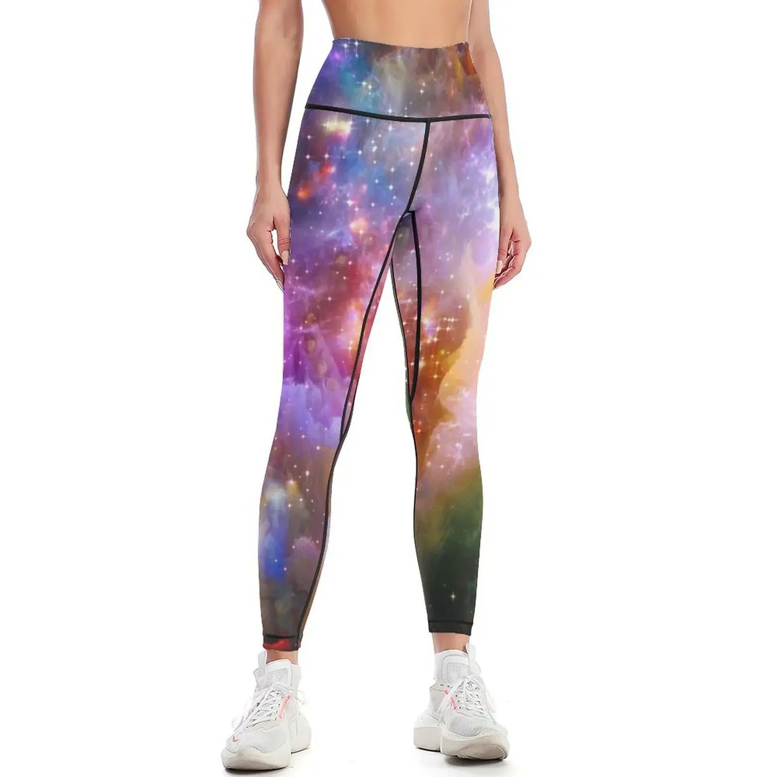 Blacklight | Colorful | Trippy Neon | Fluorescent Leggings Women sports Women's tights Sports female Womens Leggings