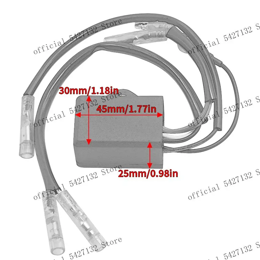 Außenbordmotor ISwitch Zündbox für Tohatsu 25PS M25C M25C3 M25C2 30PS M30A3 M30A4 35PS 40PS M40C 3A0-06060-1 3P0-06060-0M35C – Detail 1