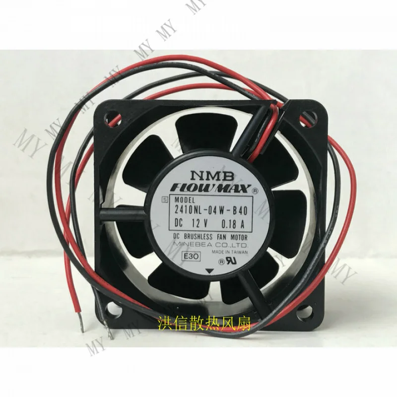 

TT 1pcs for 2410NL-04W-B40 DC12V 0.18A 6CM 6025 60 #W9