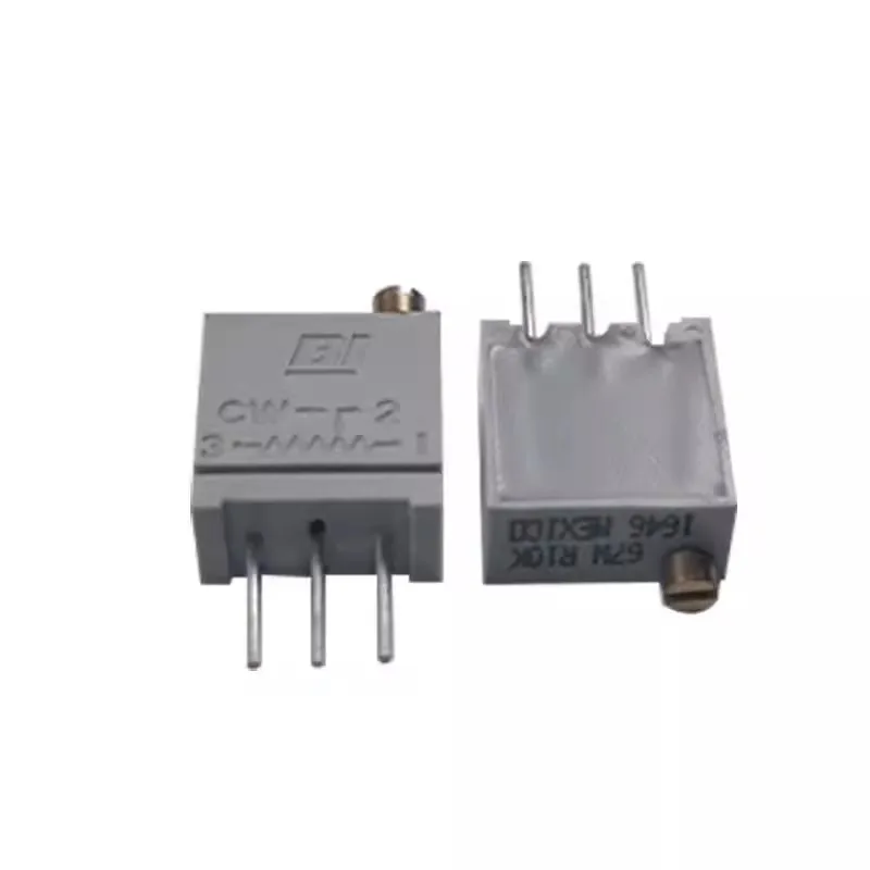 10pcs，Fine-tune the potentiometer，BI 67W R1K R2K R5K R10K R20K R50K R100K R200K，3Pin，Adjustable resistance