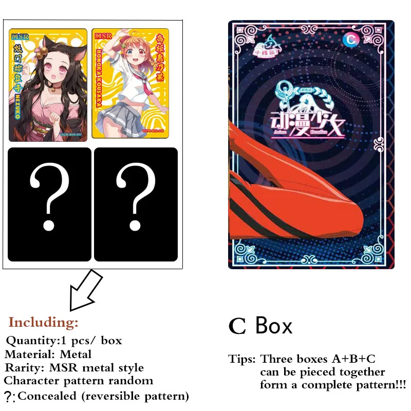 Goddess Story Collection Cards Box Little Carp Dmsn-Lz1 Random Metal Card Lovely Beauty Toys And Hobbies Anime Card