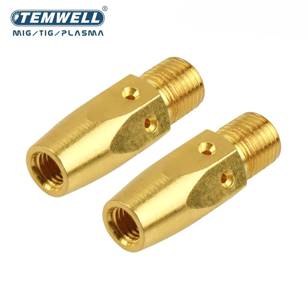 

5/10PCS M25 M-25 Welding Torch Contact Gas Diffuser Tip Holder Gas Nozzle MIG Welder for 250A Mig Welding Gun fits Miller Gun