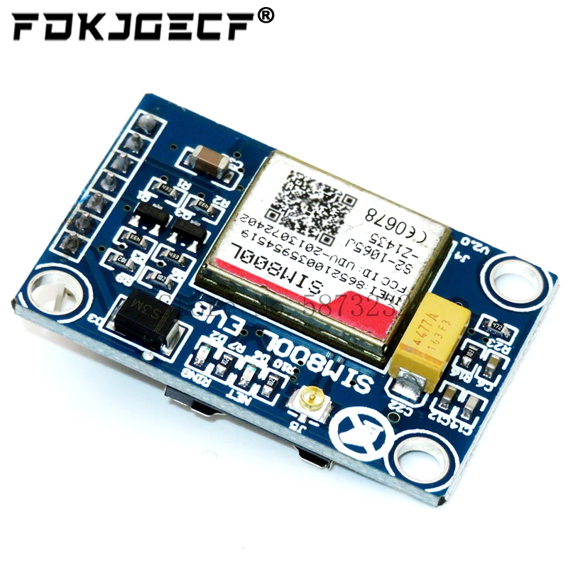 SIM800L V2.0 5V Bezprzewodowy moduł GSM GPRS czterozakresowy z nasadką kabla antenowego — zdjęcie produktu 2