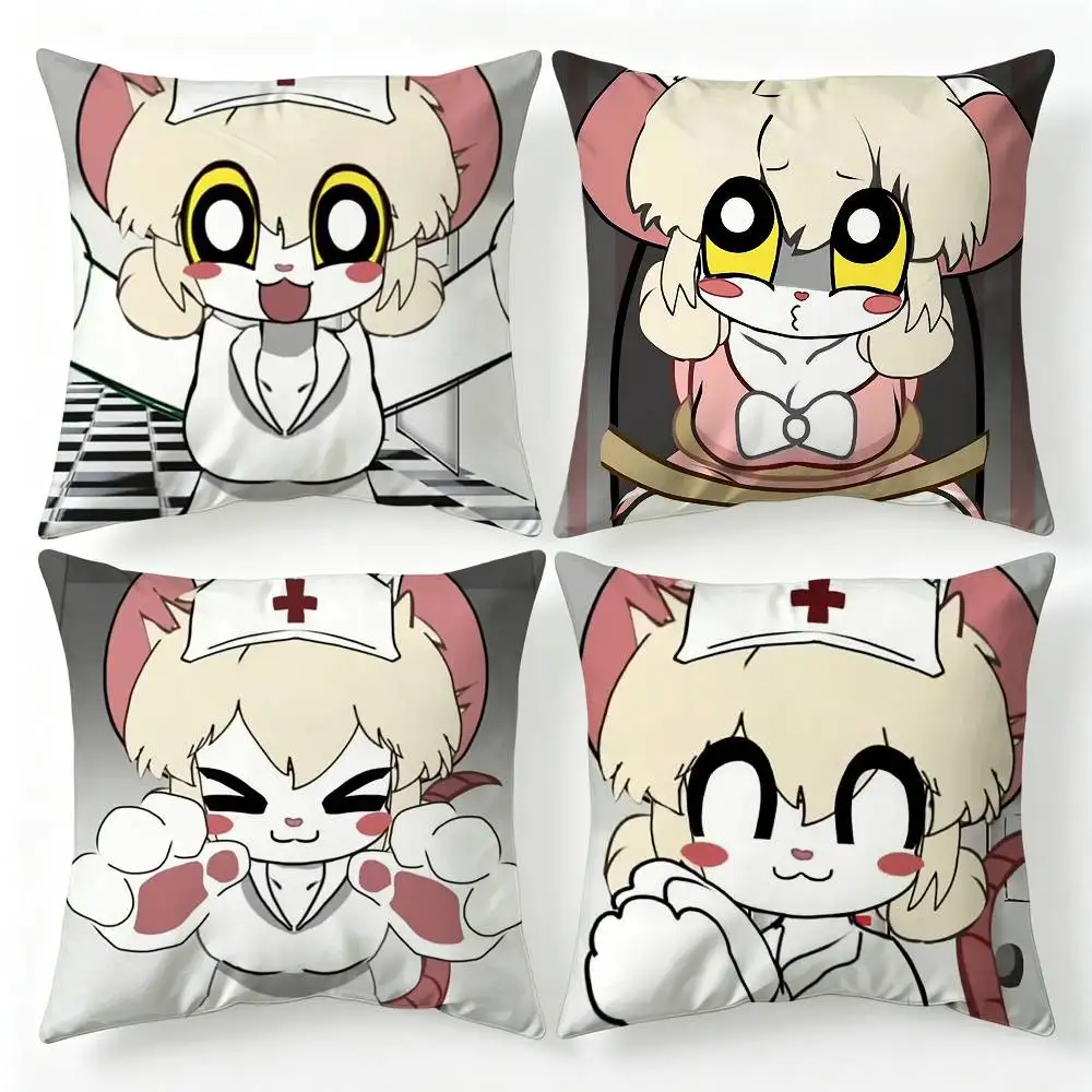 Terrible Mouse L-Lorna Pillow Case Living Room Sofa Cushion Cover Suitable For Home Bedroom Room Decoration