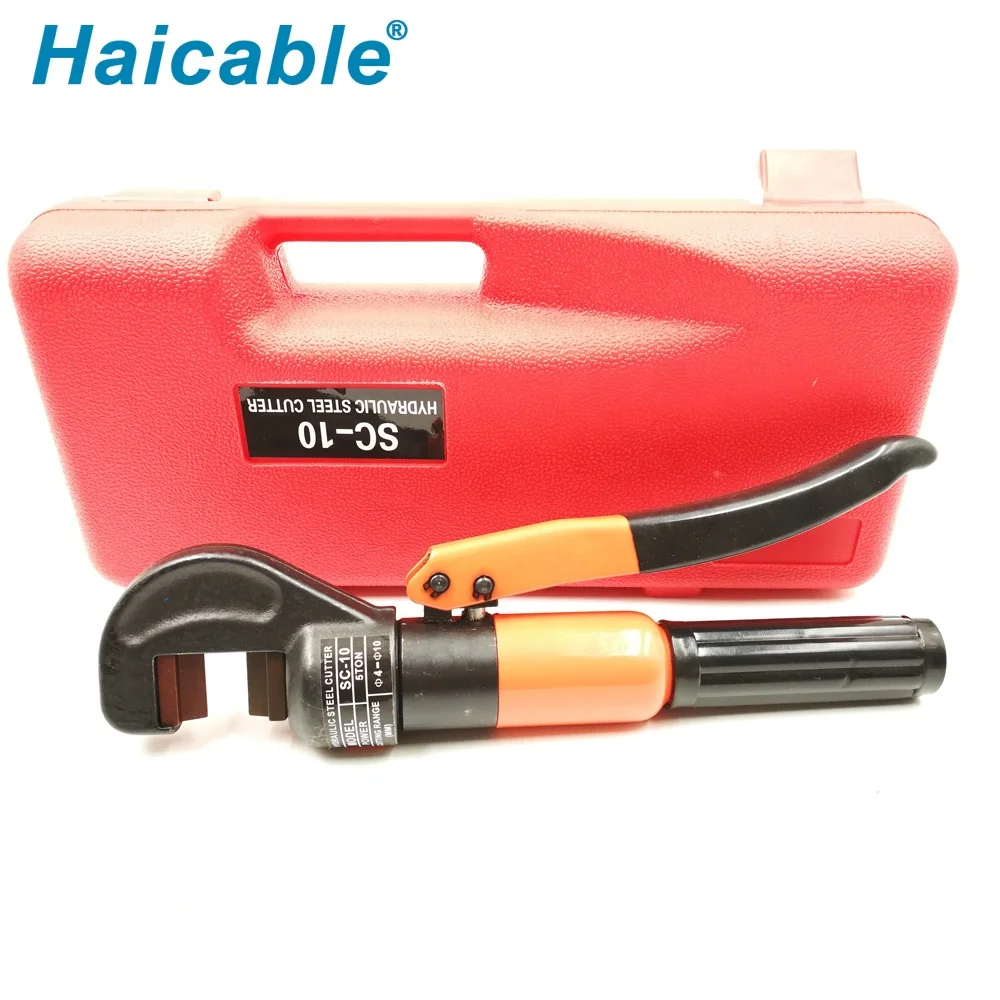 SC-10 Manual Hydraulic  Steel Cutter 16 20 22 25 Mm Bolt Cutter Bolt Cutting Tools in stock