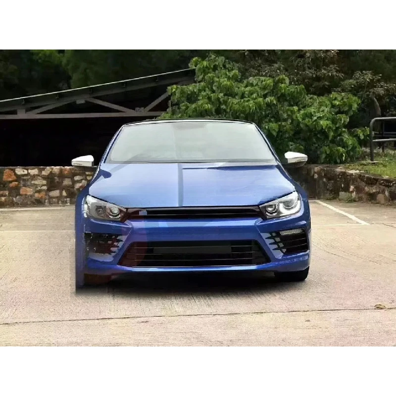 R Line Style Body Kit Front Bumper Grille Side Skirts Rear Diffuser Fit For Golf