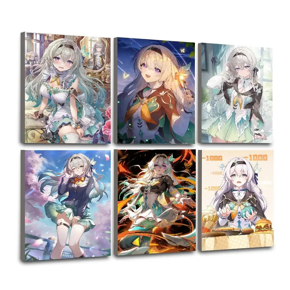 Honkai Star Rail Firefly Poster Wall Art for Study Living Room Decor Unique Home Decoration Pictur Gift