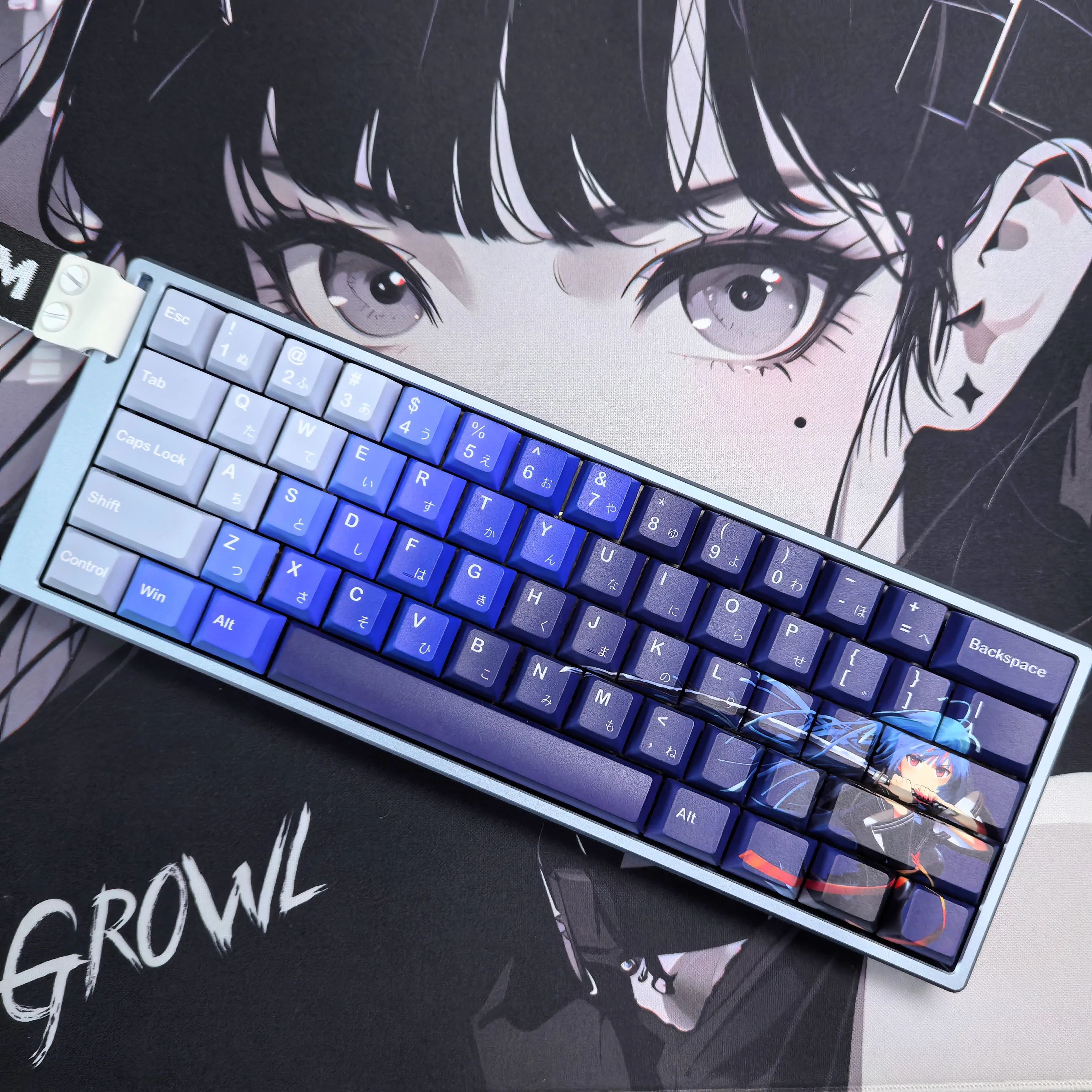 HM66 keycap คีย์136 PBT ความร้อนระเหิดเชอร์รี่โปรไฟล์ที่กำหนดเองหมวกคีย์ wooting สำหรับแป้นพิมพ์กล HM66อุปกรณ์เสริมพีซี