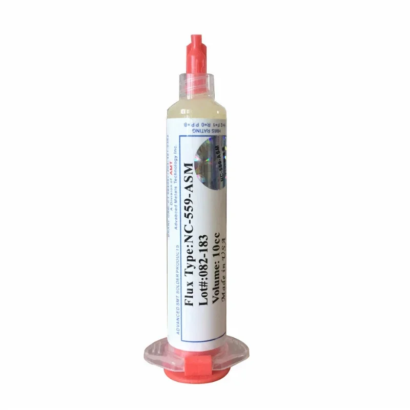 High Quality Solder Flux 10cc NC-559-ASM-UV solder paste For Phone LED BGA SMD PGA PCB Repair + Needles Rework Tools