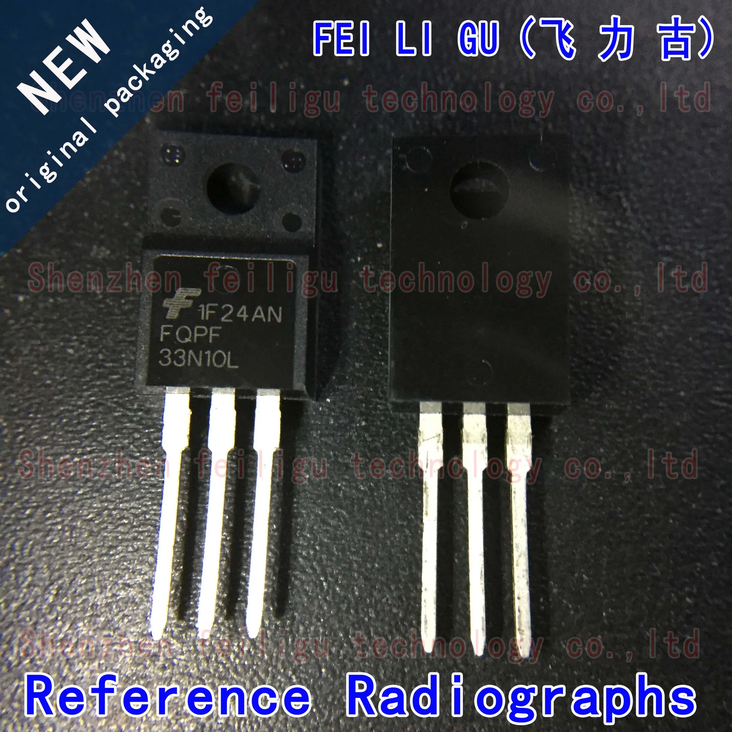 1 ~ 30PCS 100% nuovo pacchetto muslimex 33 n10l originale: chip MOSFET a canale N TO-220F in linea 100V 18A