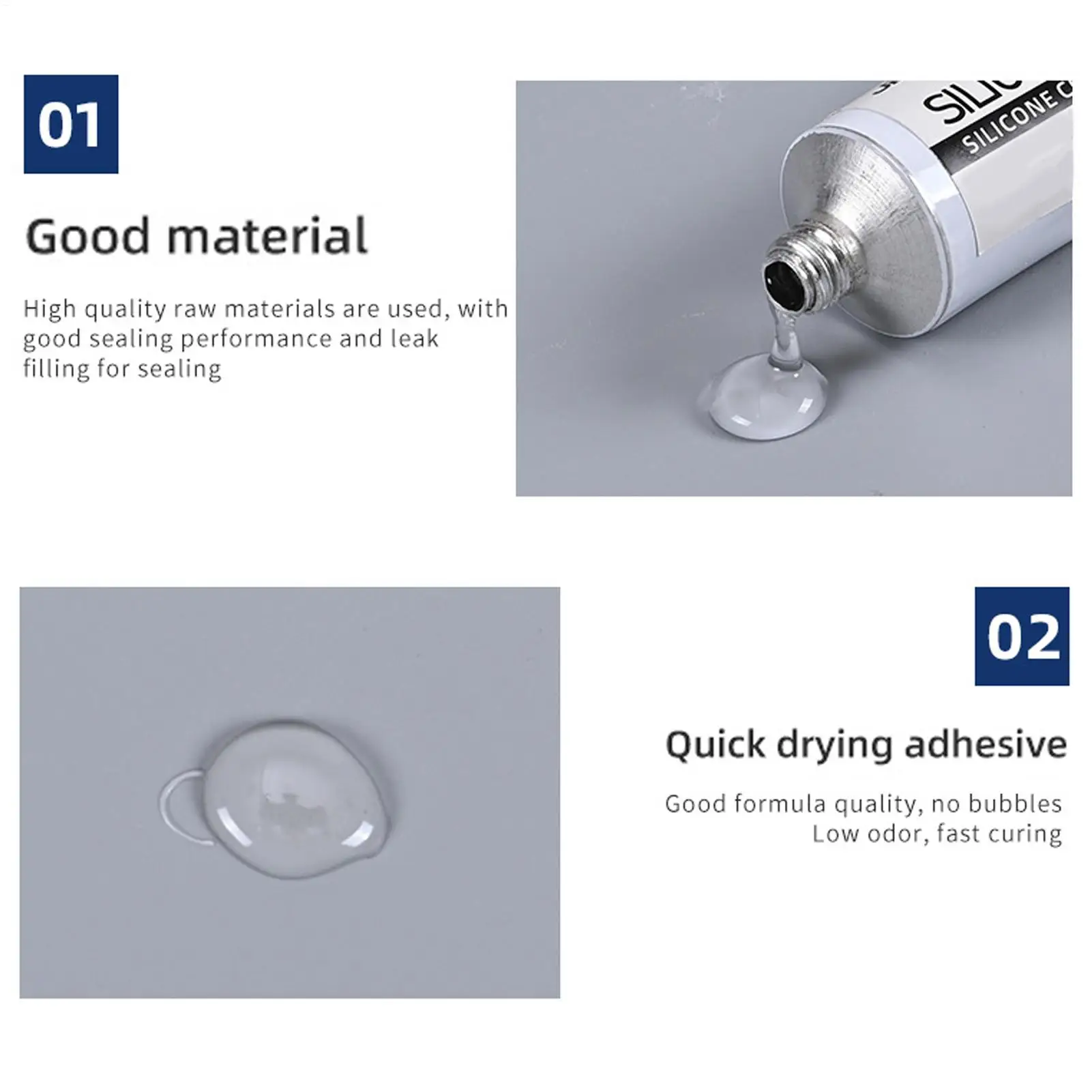 Tent Seam Sealer Waterproof 50ml Outdoor Shelter Sealant Glue Flexible Tent Sealant for Backyard Patio Camping Hiking Outdoor