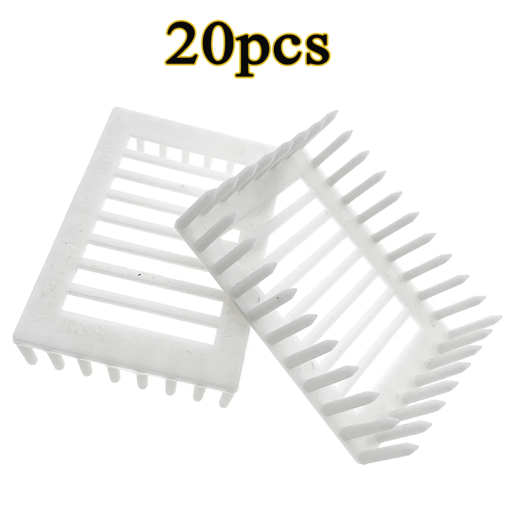 

20PCS Queen Press In Push Into Comb Cage Large Space Spado Free Through 4.3mm Gap Prisoner Imprison Trap Catching Raising Tools