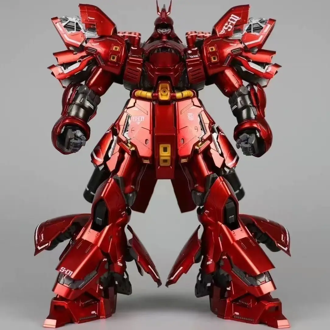 

In Stock DABAN 6631S MG 1/100 Sazabi Electroplated Version Assembly Model Kit Action Figure Robot Plastic Model Hobby Toy Gifts