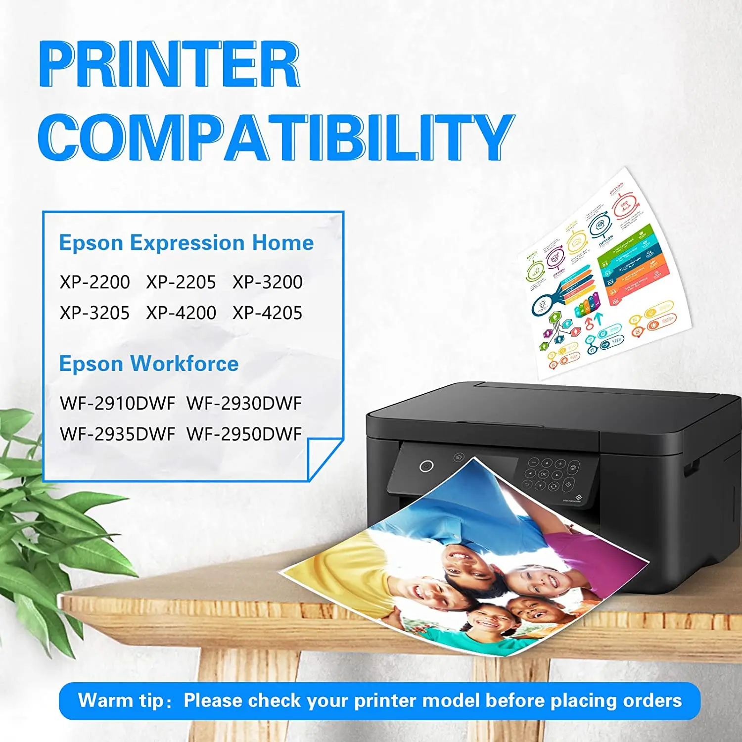 604 cartucce di inchiostro 604XL compatibili con Epson Expression Home XP 2200 2205 3200 4200 Workforce WF 2935DWF 2930DWF 2910DWF