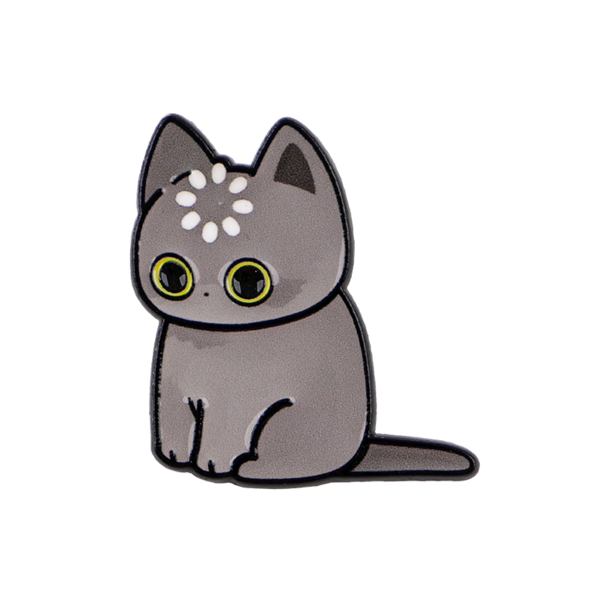 Ladend... Katzen-Emaille-Pin, niedliche Cartoon-Tier-Brosche, Anstecknadeln, Abzeichen für Rucksack, Kleidung, Accessoires, Modeschmuck, Geschenke