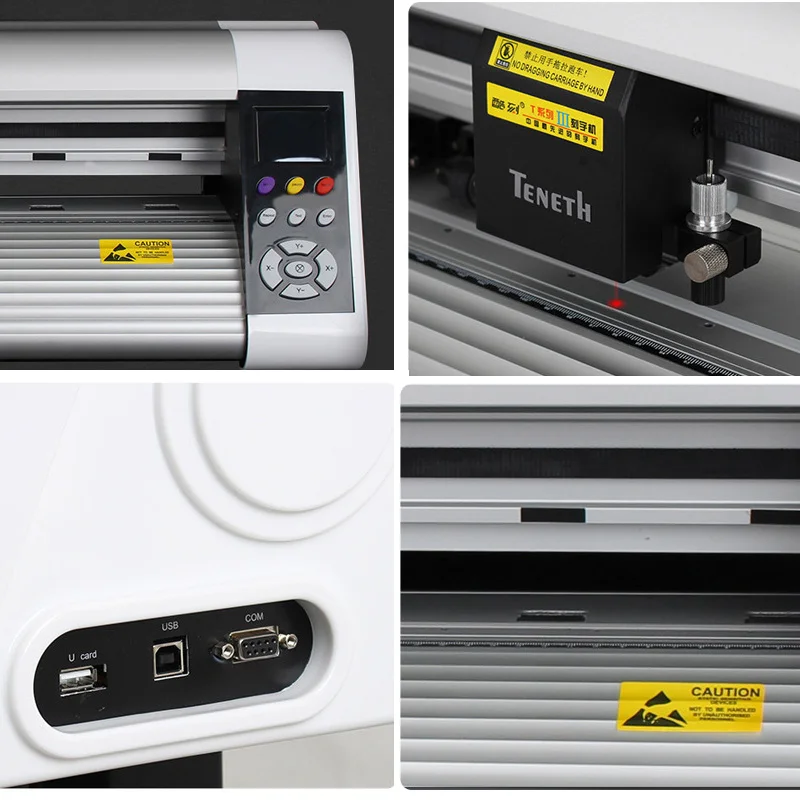 High Precision Vinyl Cutter Plotter Machine Automatic With Camera 1.2M 1.6M 60Cm Cutter Plotter 24 Inch