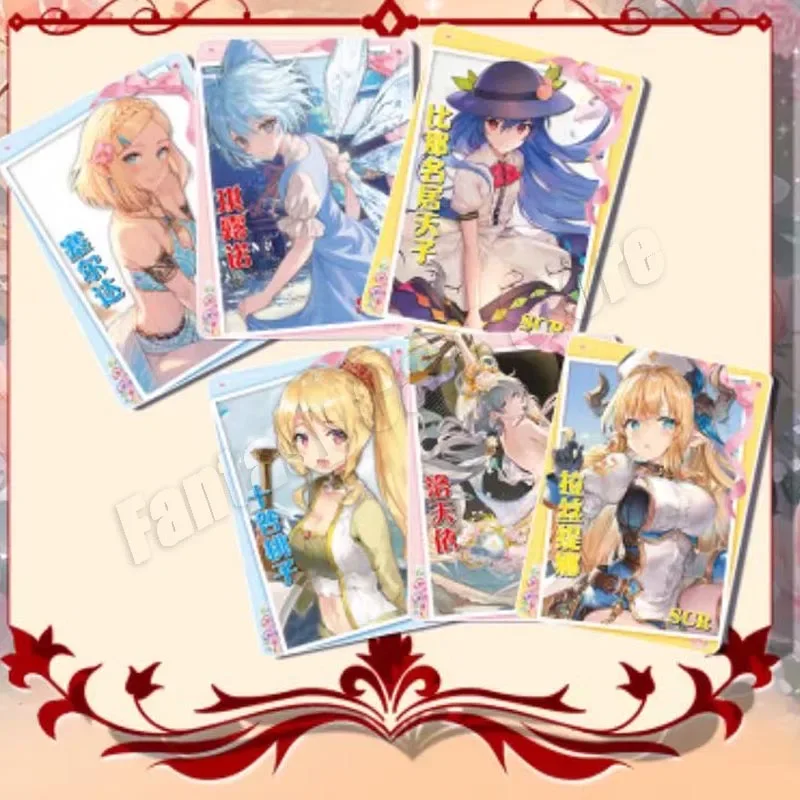 New Style Xiao Qing Wa ACG Goddess Story Limited Sale Sexy Goddess Card Collectible Wife Cards Blind Box Gift for Adult