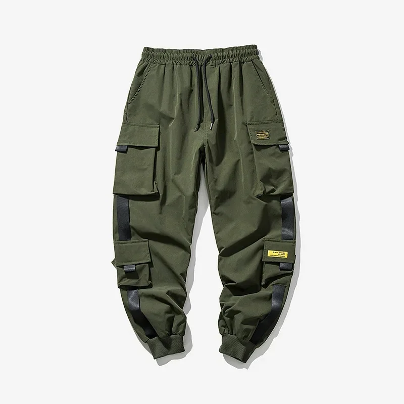 Loose Casual Men's Pants Summer Style Korean Trendy Workwear Trousers Versatile Comfortable 9-Length Popular Brand