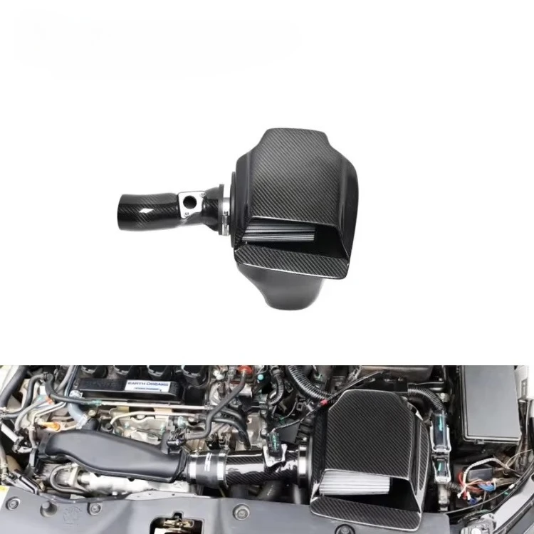 

Civic 10 1.5T Dry Carbon Fiber High Performance Air Carbon Intake System Air Filter Auto Parts