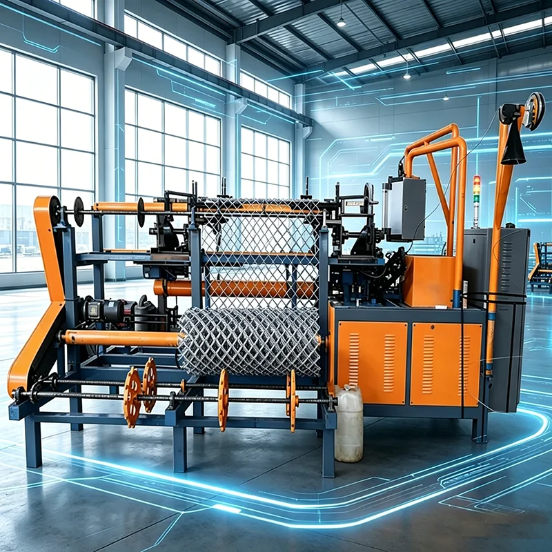 Customized Full Automatic Wire Mesh Making Machine Energy Saving Wire Mesh Making Equipment for Fencing Mesh Construction