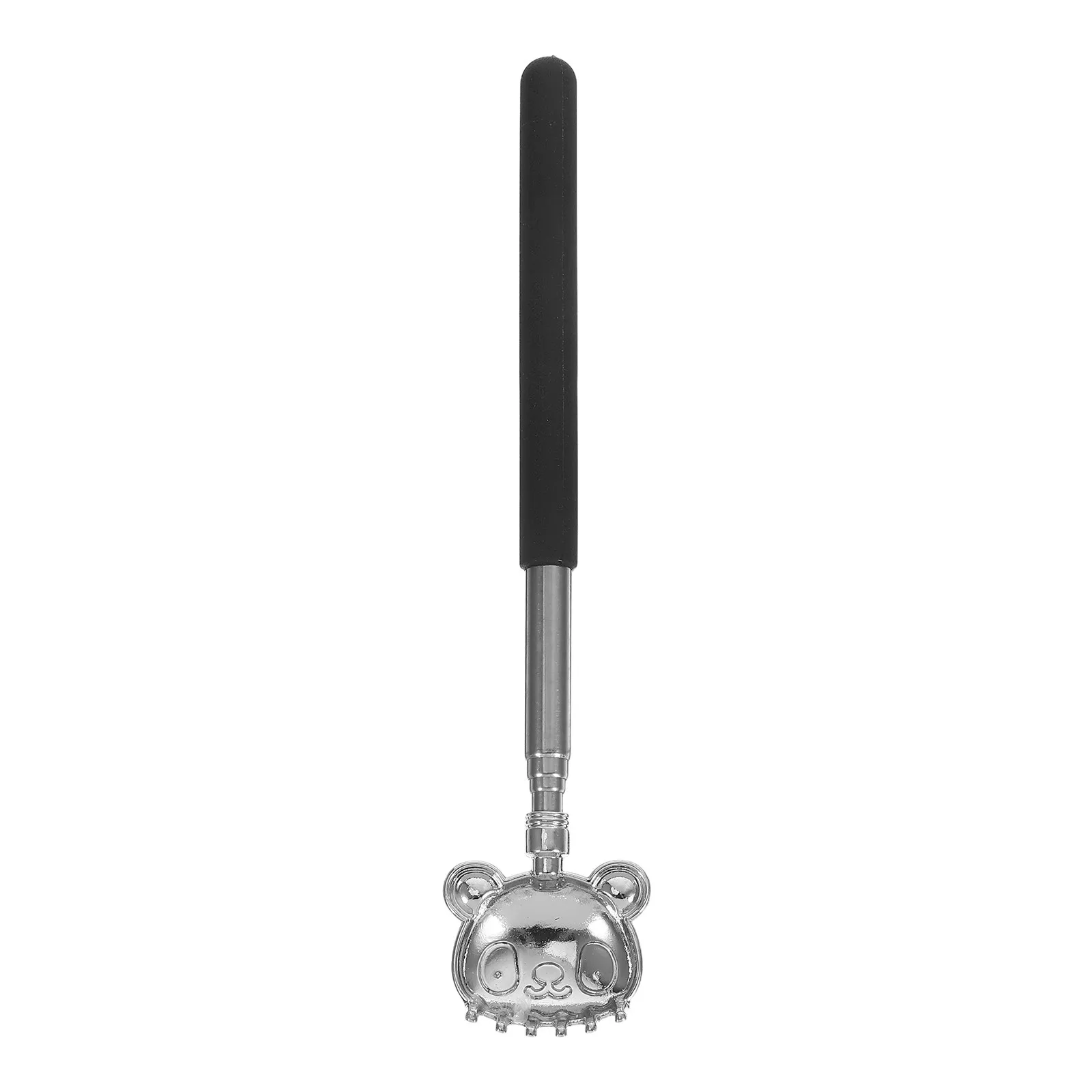 Stainless Steel Panda Back Scratcher Extendable Telescopic Scratch Massager Device Funny Animal Design for Itching Relief Body