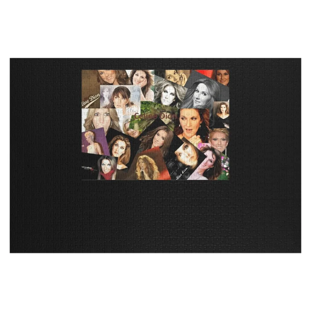 

Celine Dion Pict Collection Jigsaw Puzzle Personalized Gift Ideas Woods For Adults Personalised Jigsaw Puzzle