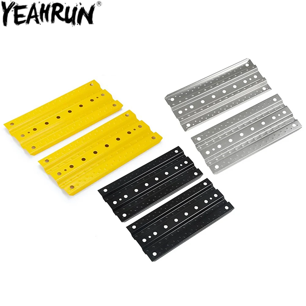 YEAHRUN Metal Sand Ladder Recovery Board 140*61mm for 1/10 Axial SCX10 90046 TRX4 D90 D110 Tamiya CC01 RC Crawler Car Parts