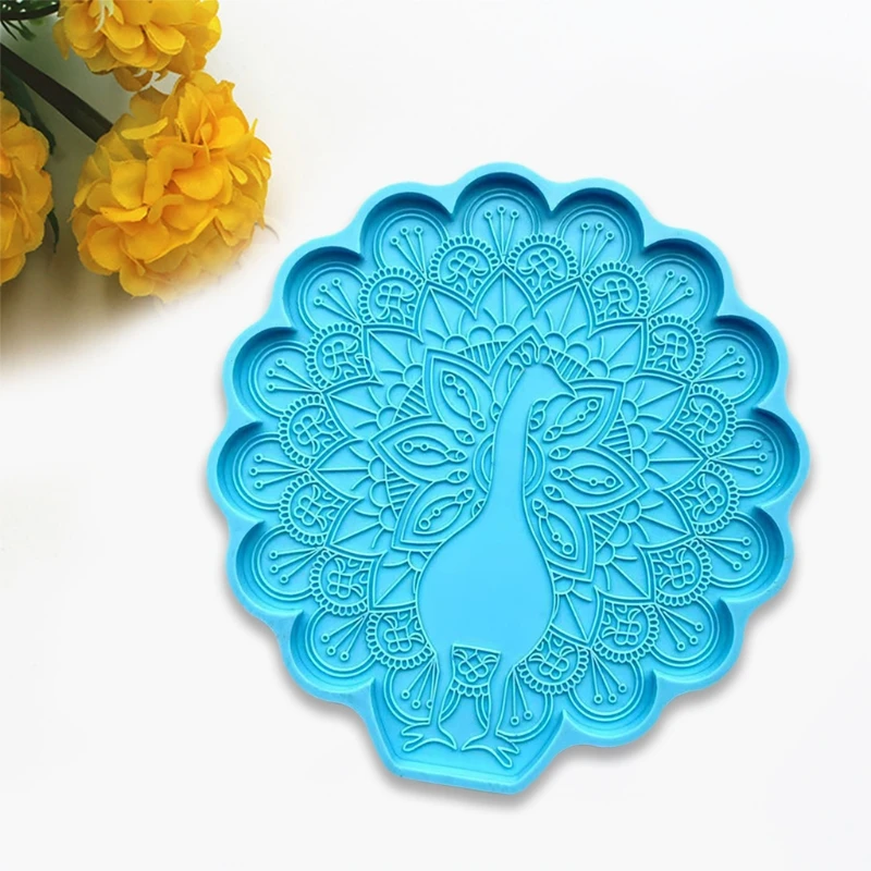 Handicrafts Ornaments DIY Mold DIY Crafts Dish Cup Mat Plate Silicone Mold Handmade Home Decoration Casting Dropsale