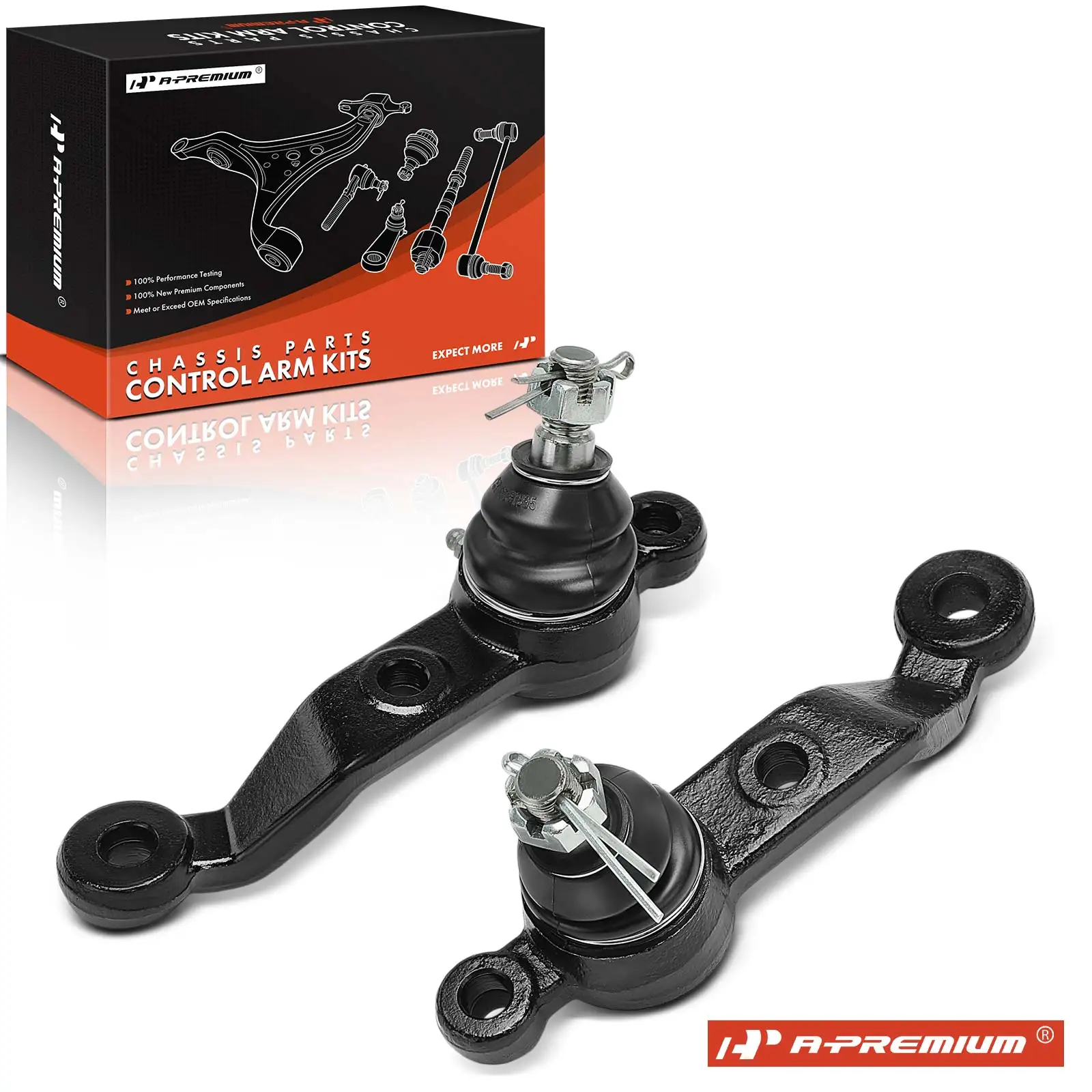 A-Premium 2x Front Lower Suspension Ball Joint for Lexus GS300 1998-2005 GS400 1998-2000 GS430 2001-2005 SC430 2002-2010