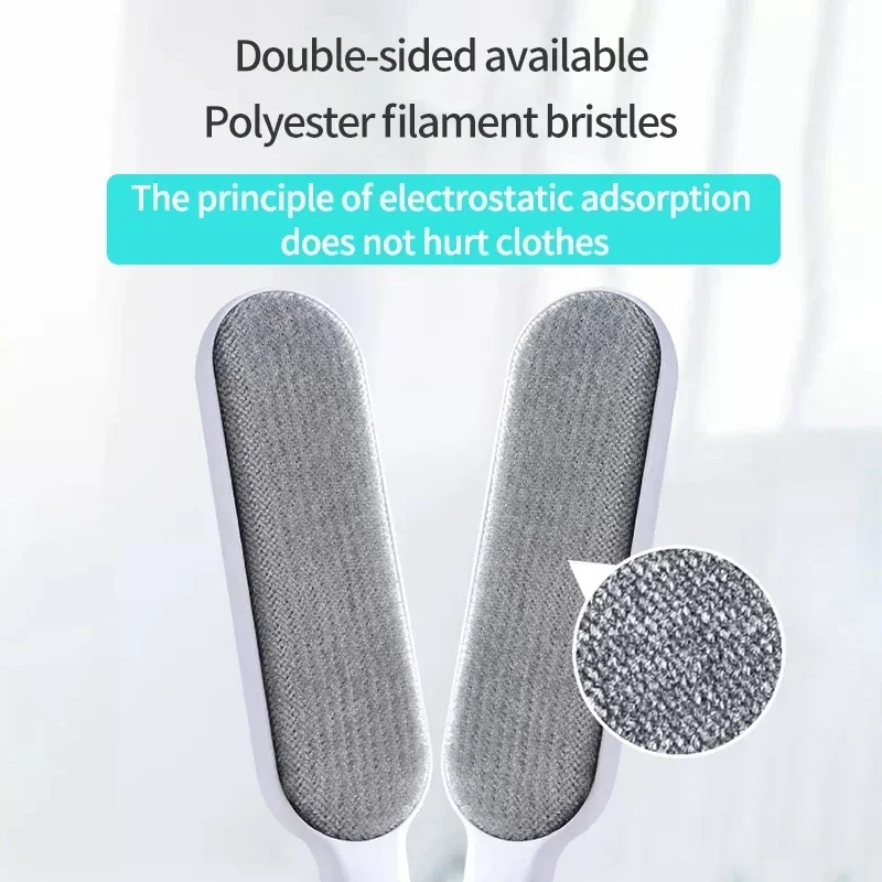Magic Clothes Lint Remover Reusable Pet Cat Hair Fur Roller Brush Portable Lint Remover Brushes - Lint and Fur Remover Dog & Cat image 3
