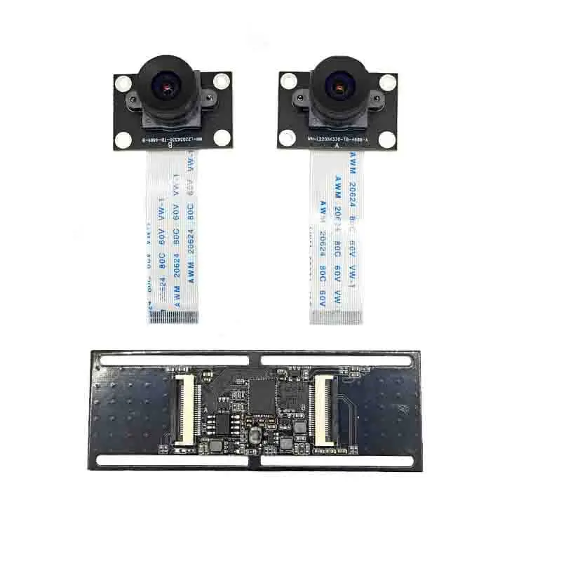 3840x1520 3MP HD OV4689 USB Camera Module Binocular Synchronous display 30FPS MJPG, YUY2 UVC-compliant, Plug and Play